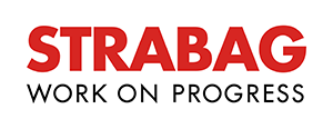 Logo STRABAG WORK ON PROGRESS.